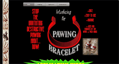 Desktop Screenshot of pawingbracelet.com